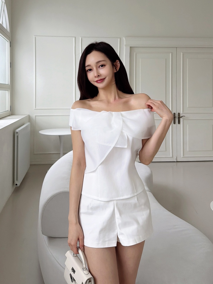 CLOTH韓國代購女士新品26春夏熱賣推薦時尚襯衫蕾絲衫雪紡CLOTH襯衫/蕾絲衫圖色1