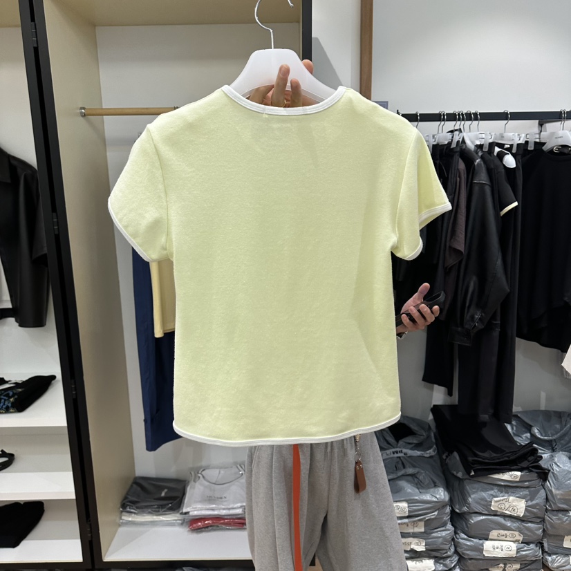 MUYBIEN韓國東大門代購女士新款休閑人氣26春夏推薦熱賣T恤MUYBIENT恤