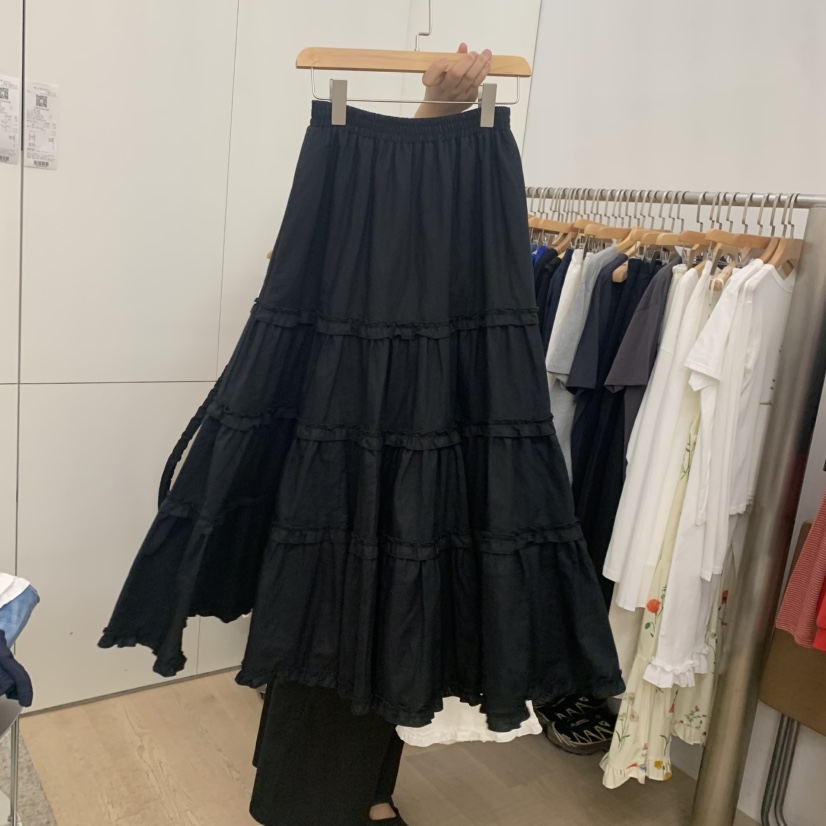 DOHWAJI韓國直郵實拍女裝新款職業熱賣休閑26春夏長裙長款DOHWAJI長裙