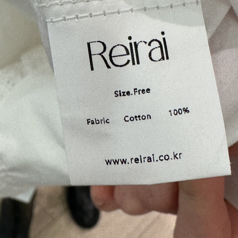 REIRAI韓國東大門代購女裝新品職業26春夏襯衫蕾絲衫蕾絲褶裥Reirai襯衫/蕾絲衫