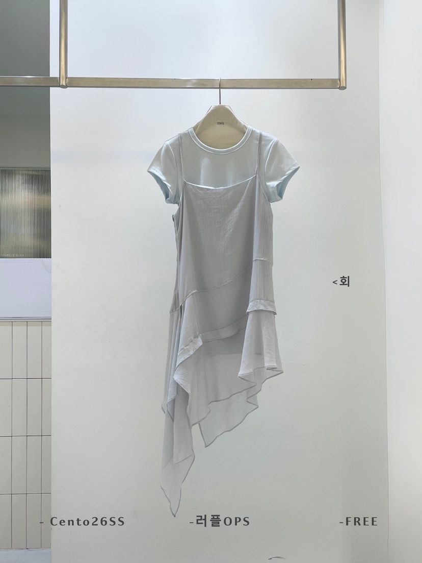 CENTO韓國代購女士新款職業熱賣人氣休閑時尚連衣裙不含內搭CENTO連衣裙圖色4