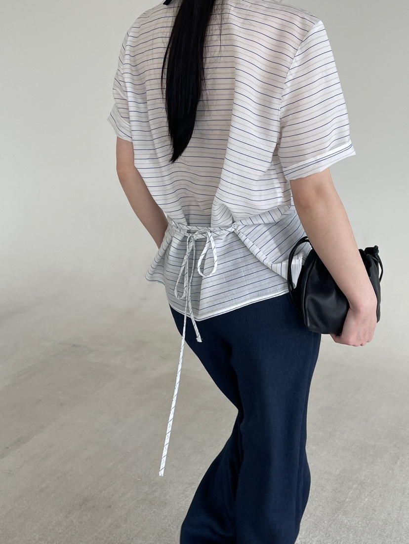 CENTO韓國直郵女裝新款人氣26春夏時尚職業襯衫蕾絲衫圍巾CENTO襯衫/蕾絲衫