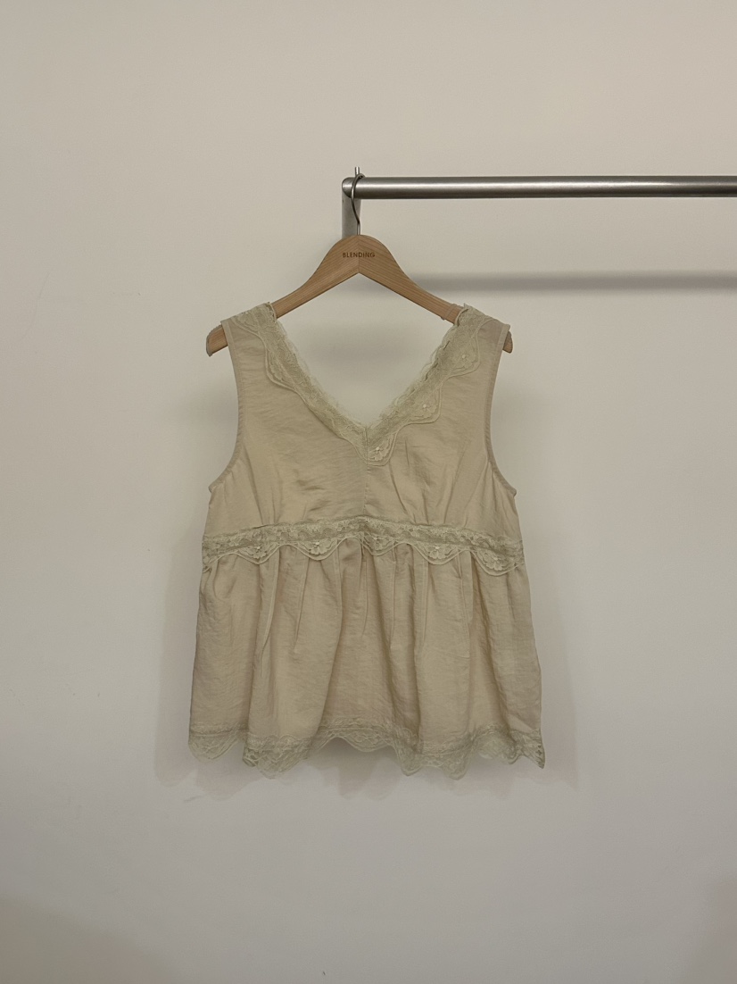 BLENDING-p韓國代購女士新品休閑推薦熱賣26春夏吊帶背心BLENDING-p吊帶/背心圖色3