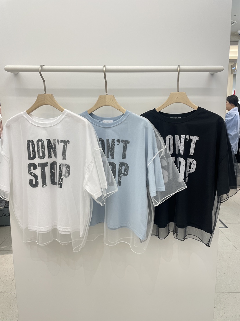 NYLON韓國東大門代購女裝新品推薦職業休閑熱賣人氣時尚T恤NYLONT恤