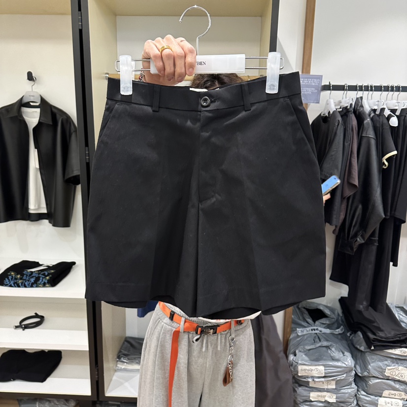 MUYBIEN韓國東大門代購女裝新款26春夏休閑熱賣職業人氣短褲MUYBIEN短褲圖色2