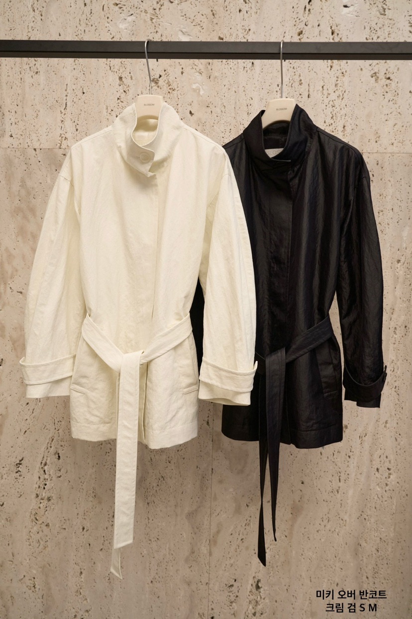 BLOSSOM韓國東大門直郵女裝新品休閑職業人氣推薦夾克含腰帶BLOSSOM夾克