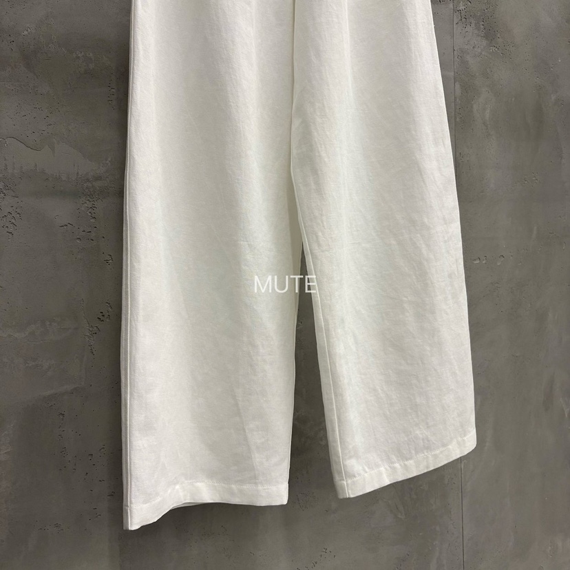 MUTE-P韓國代購女裝新款26春夏熱賣人氣推薦時尚休閑休閑褲MUTE休閑褲