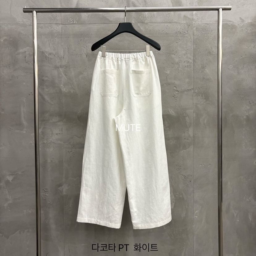MUTE-P韓國代購女裝新款26春夏熱賣人氣推薦時尚休閑休閑褲MUTE休閑褲
