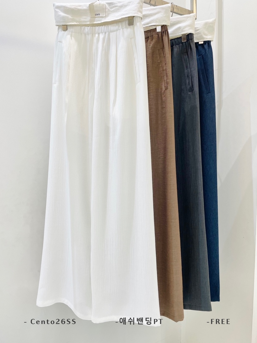 CENTO韓國東大門代購女裝新款時尚休閑推薦人氣26春夏休閑褲CENTO休閑褲