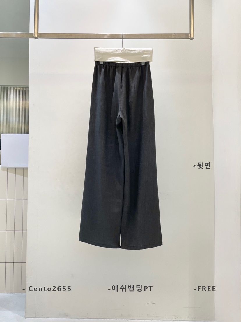 CENTO韓國東大門代購女裝新款時尚休閑推薦人氣26春夏休閑褲CENTO休閑褲