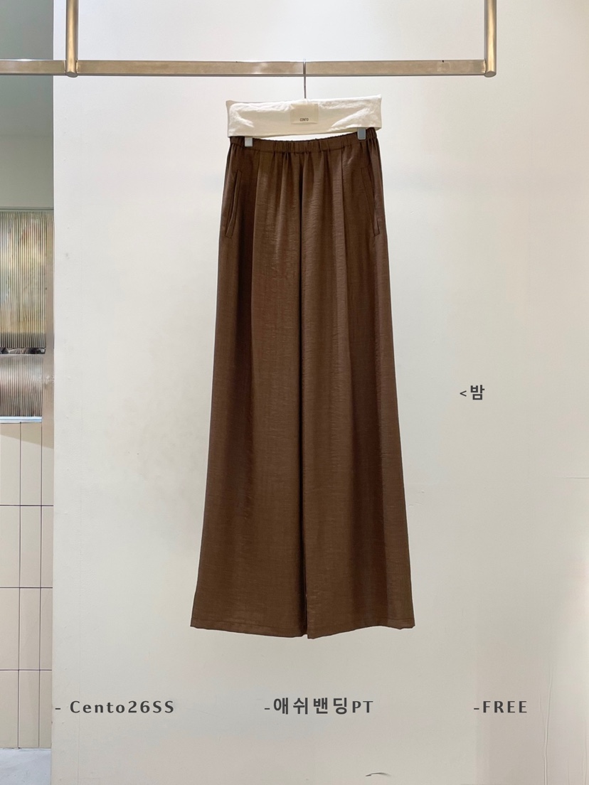 CENTO韓國東大門代購女裝新款時尚休閑推薦人氣26春夏休閑褲CENTO休閑褲圖色2