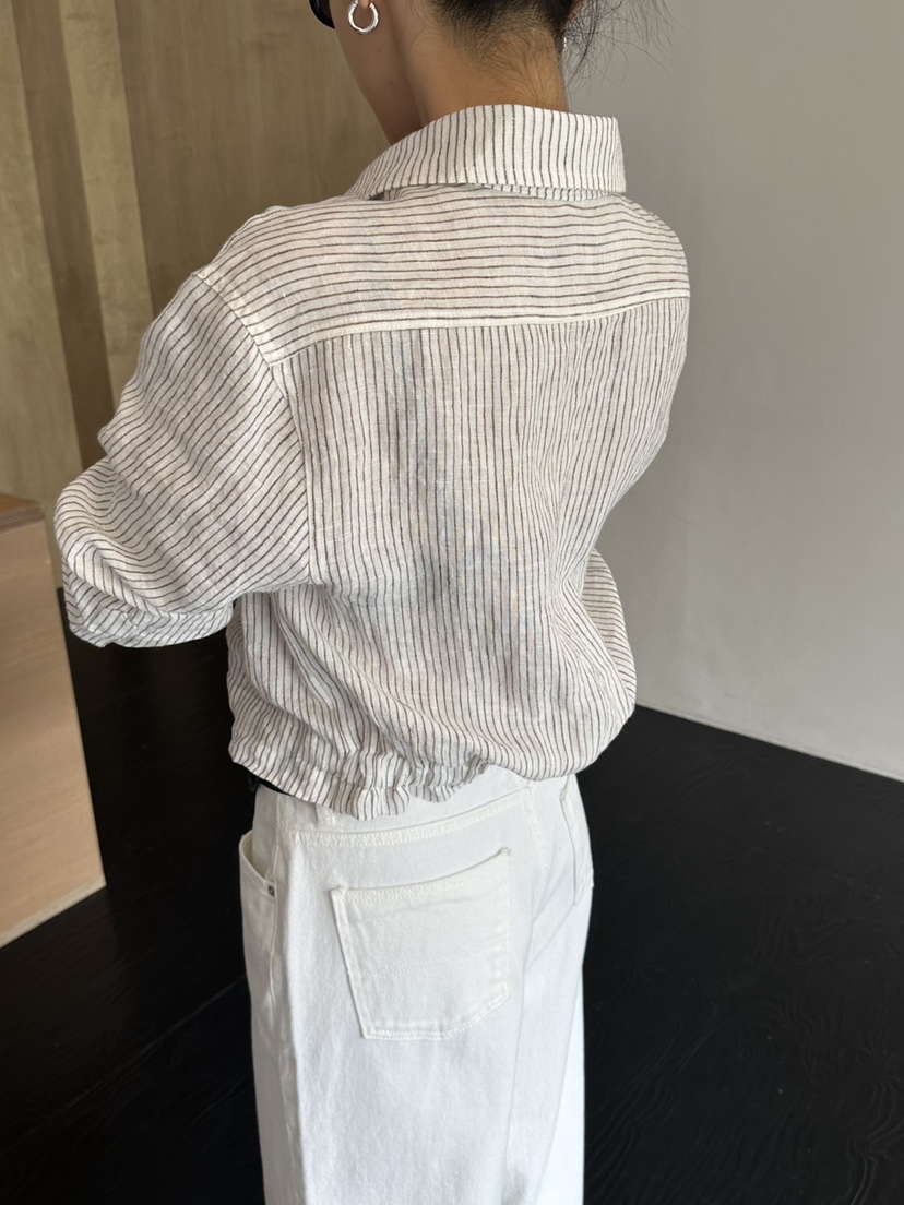 LIMLIMLIM韓國代購女士新品熱賣推薦休閑人氣襯衫蕾絲衫亞麻LIM LIM LIM襯衫/蕾絲衫