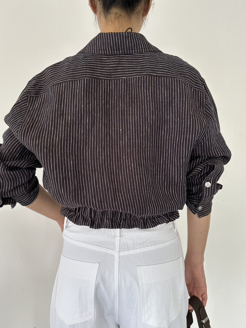 LIMLIMLIM韓國代購女士新品熱賣推薦休閑人氣襯衫蕾絲衫亞麻LIM LIM LIM襯衫/蕾絲衫