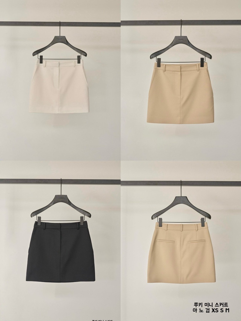 BLOSSOM韓國直郵實拍女裝新品推薦休閑熱賣時尚26春夏短裙BLOSSOM短裙