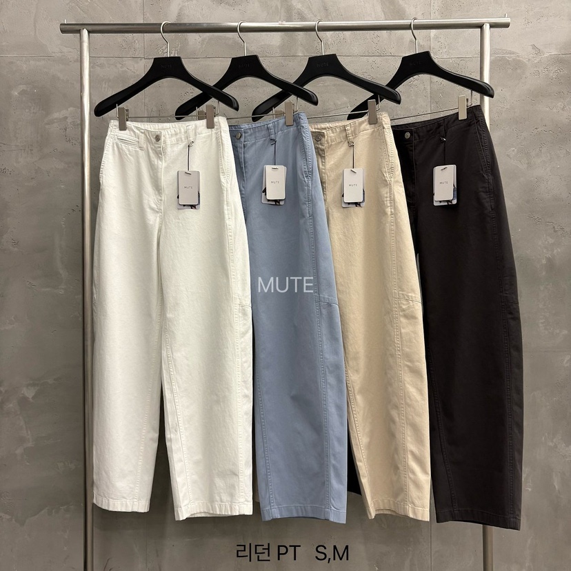 MUTE-P韓國直郵實拍女士新款休閑職業推薦熱賣26春夏休閑褲MUTE休閑褲