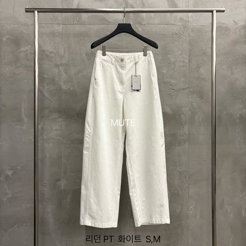 MUTE-P韓國直郵實拍女士新款休閑職業推薦熱賣26春夏休閑褲MUTE休閑褲圖色1