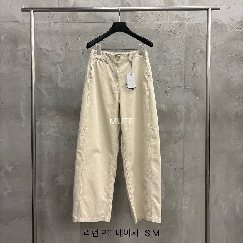 MUTE-P韓國直郵實拍女士新款休閑職業推薦熱賣26春夏休閑褲MUTE休閑褲圖色3