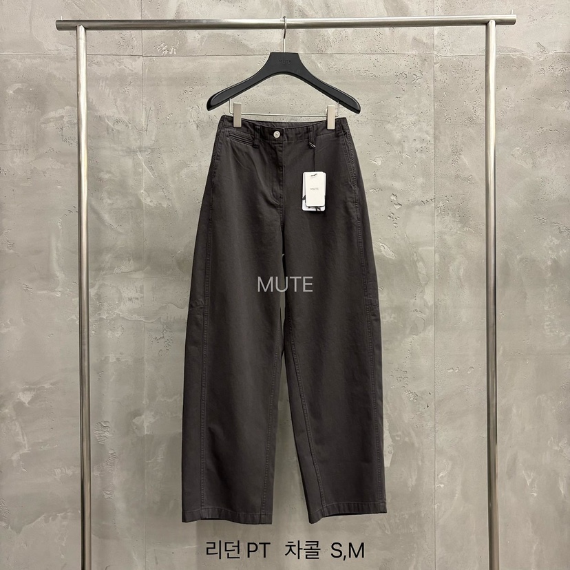 MUTE-P韓國直郵實拍女士新款休閑職業推薦熱賣26春夏休閑褲MUTE休閑褲圖色4