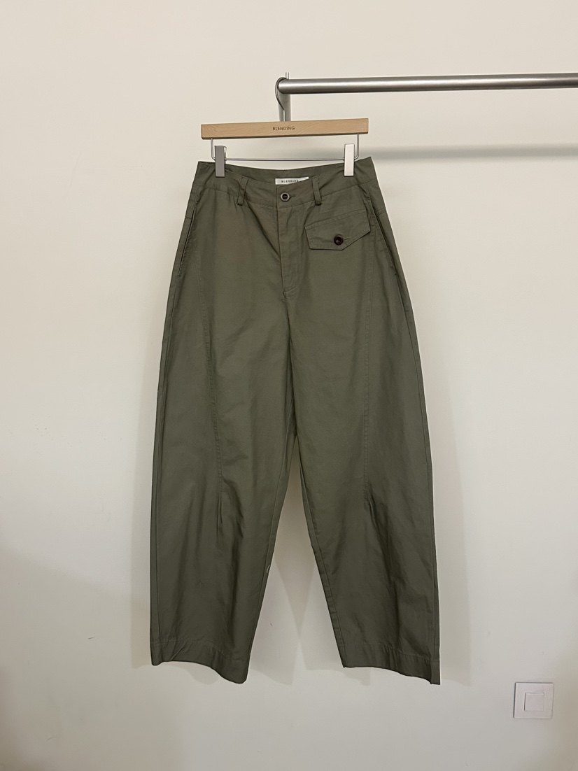 BLENDING-p韓國東大門代購女裝新品26春夏推薦時尚休閑褲BLENDING-p休閑褲圖色2