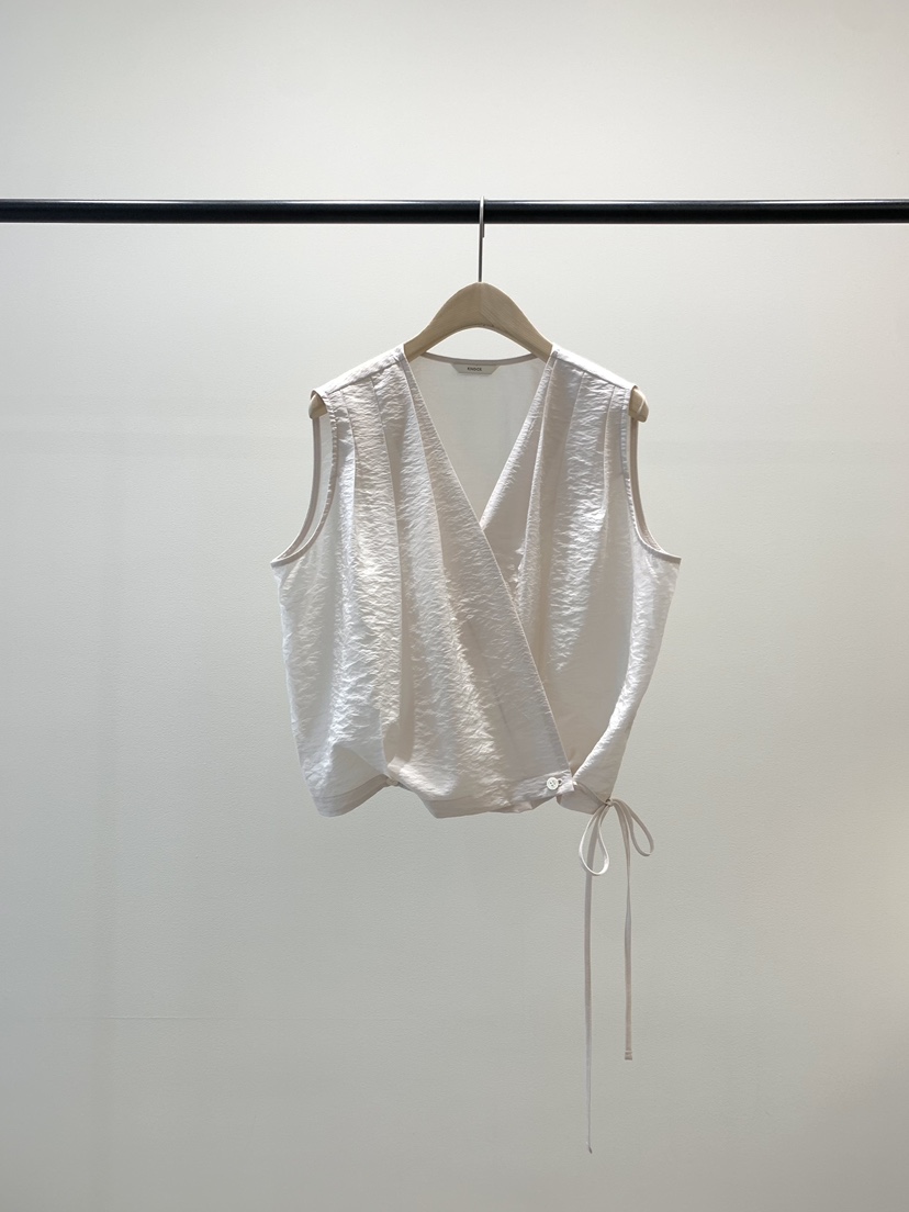 KNOCK韓國東大門直郵女裝新款26春夏時尚熱賣休閑襯衫蕾絲衫KNOCK襯衫/蕾絲衫圖色1