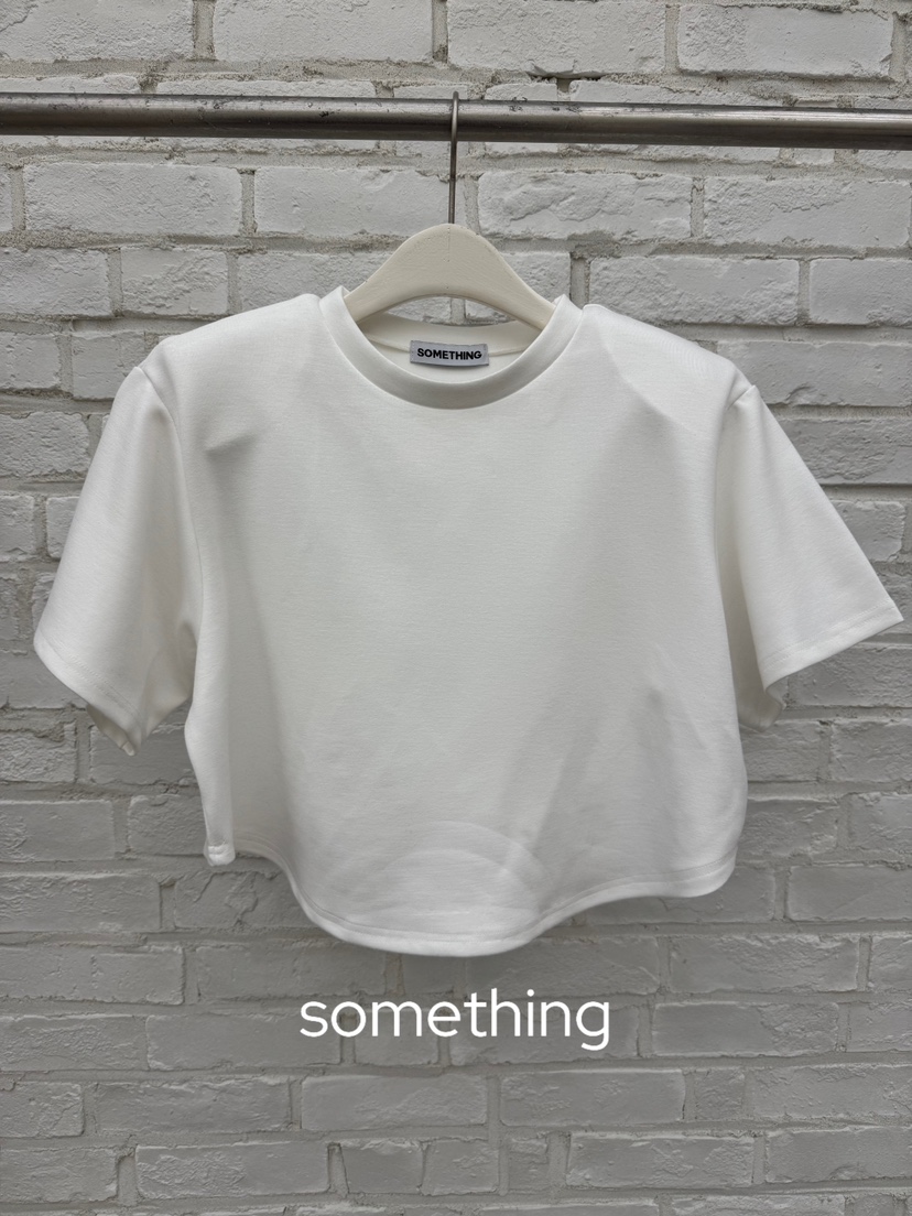 SOMETHING-L/FANCY韓國東大門直郵女士新款推薦26春夏T恤SOMETHING-L/FANCYT恤圖色1