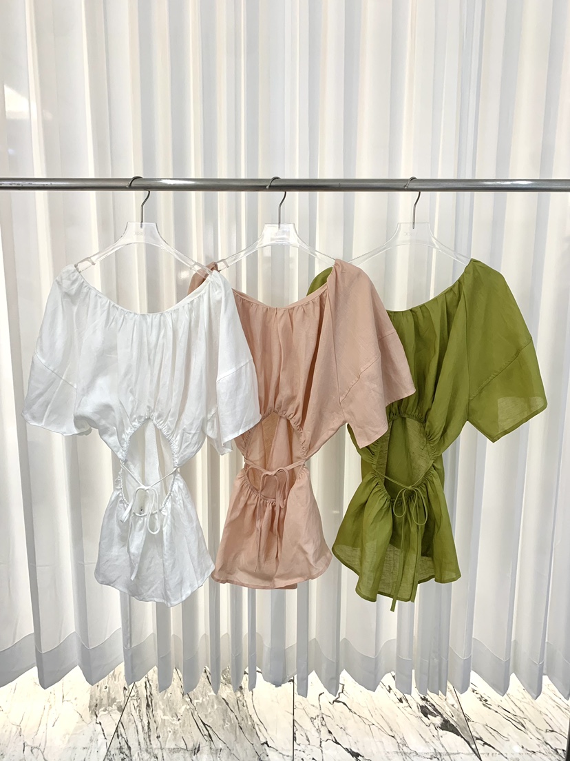 FABRIC韓國東大門直郵女士新款熱賣休閑人氣推薦襯衫蕾絲衫FABRIC襯衫/蕾絲衫