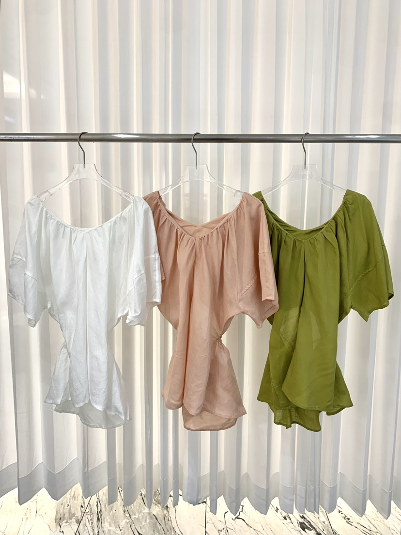 FABRIC韓國東大門直郵女士新款熱賣休閑人氣推薦襯衫蕾絲衫FABRIC襯衫/蕾絲衫