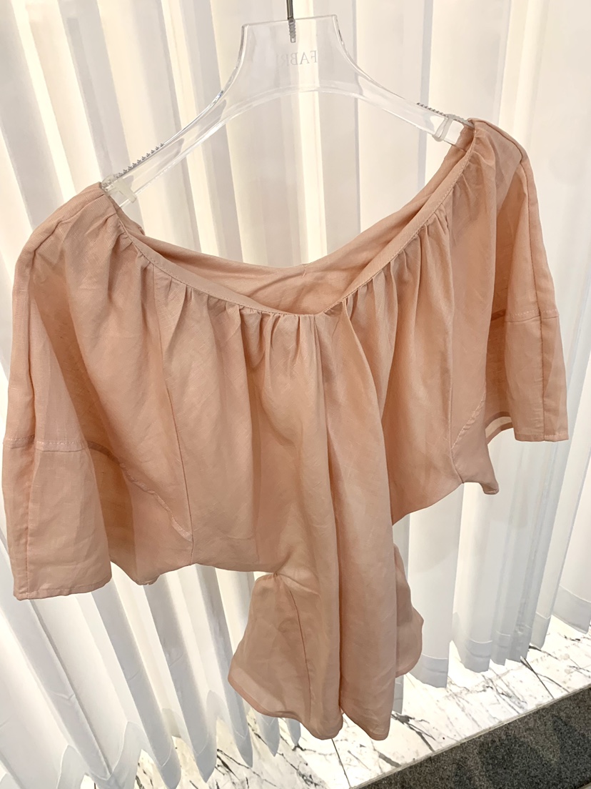 FABRIC韓國東大門直郵女士新款熱賣休閑人氣推薦襯衫蕾絲衫FABRIC襯衫/蕾絲衫