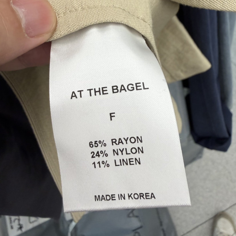 AT THE BAGEL韓國直郵實拍女士新款時尚職業26春夏夾克AT THE BAGEL夾克