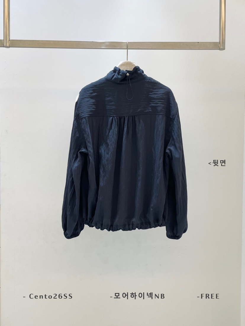 CENTO韓國東大門代購女裝新品人氣推薦時尚襯衫蕾絲衫高領CENTO襯衫/蕾絲衫