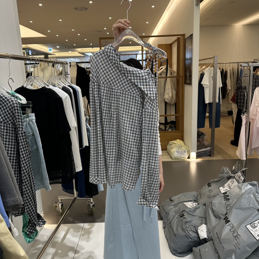 JENNIE韓國東大門直郵女裝新款26春夏人氣推薦襯衫蕾絲衫JENNIE/VENEFIT襯衫/蕾絲衫