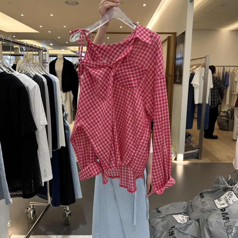 JENNIE韓國東大門直郵女裝新款26春夏人氣推薦襯衫蕾絲衫JENNIE/VENEFIT襯衫/蕾絲衫圖色1