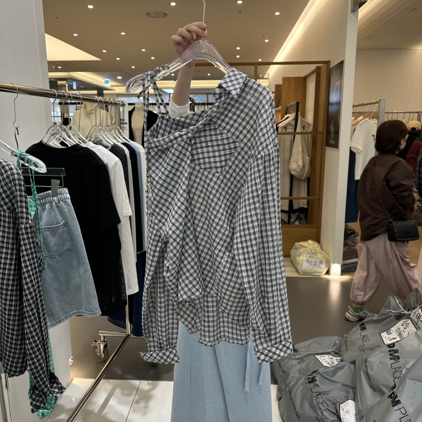 JENNIE韓國東大門直郵女裝新款26春夏人氣推薦襯衫蕾絲衫JENNIE/VENEFIT襯衫/蕾絲衫圖色4