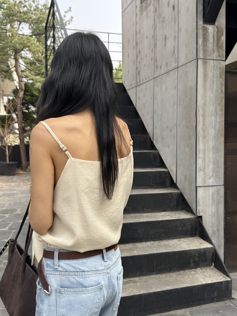 LIMLIMLIM韓國直郵女裝新款推薦休閑熱賣人氣職業吊帶背心LIM LIM LIM吊帶/背心