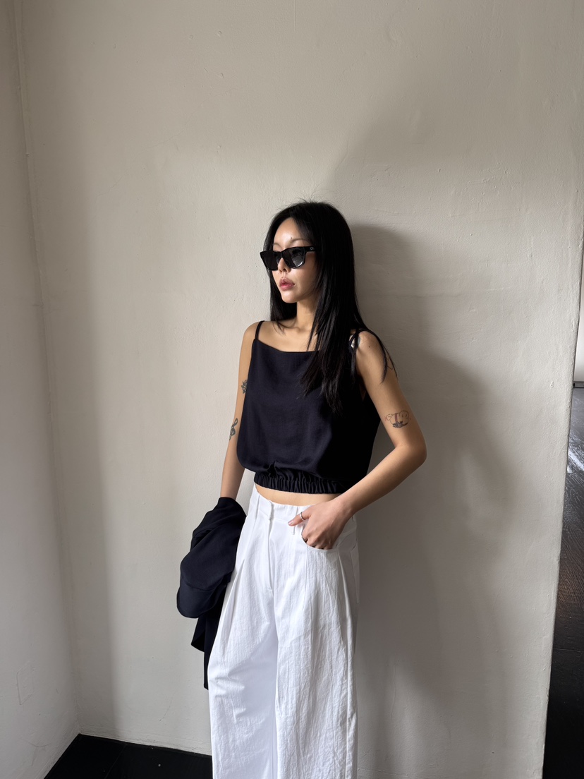 LIMLIMLIM韓國直郵女裝新款推薦休閑熱賣人氣職業吊帶背心LIM LIM LIM吊帶/背心