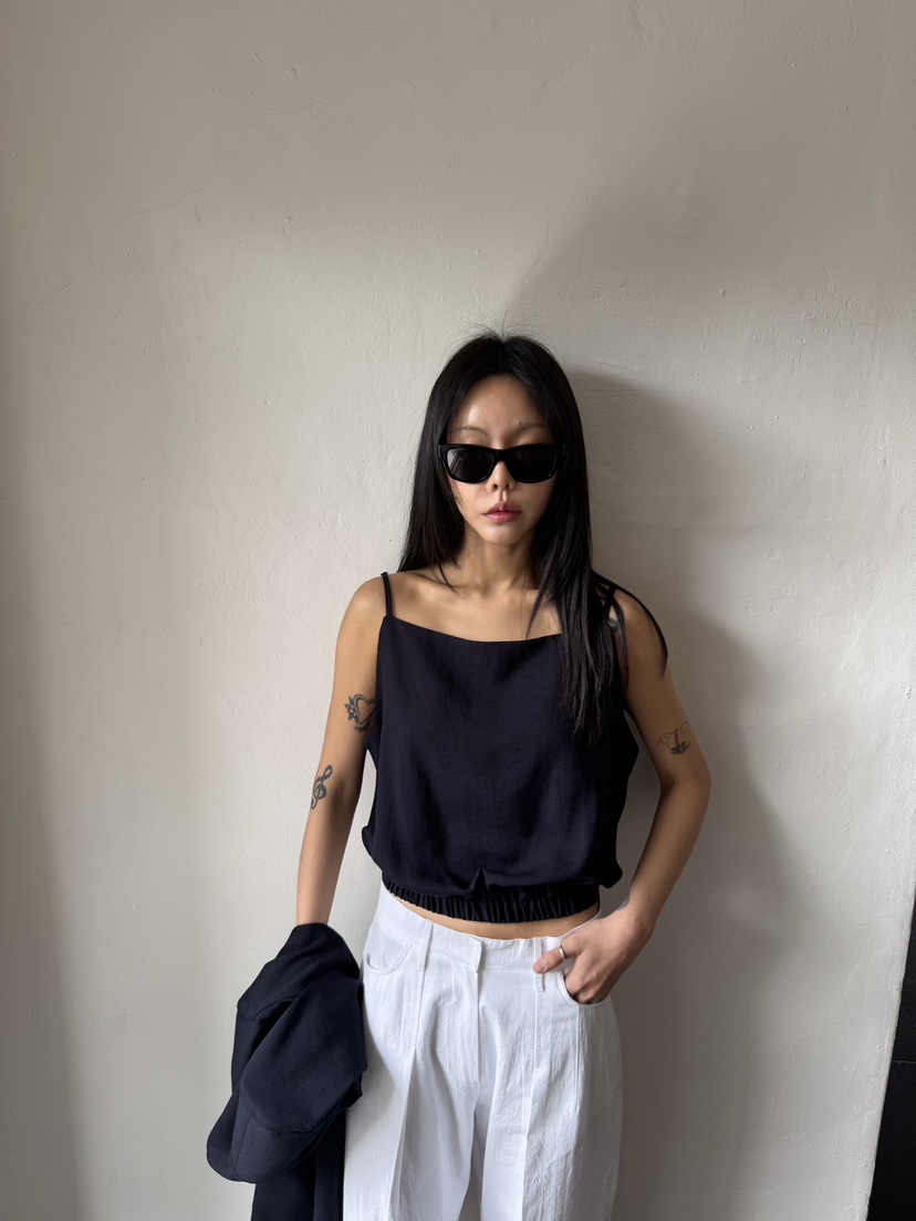 LIMLIMLIM韓國直郵女裝新款推薦休閑熱賣人氣職業吊帶背心LIM LIM LIM吊帶/背心