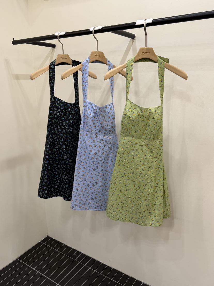 PERSON韓國東大門直郵女裝新品休閑職業26春夏時尚連衣裙PERSON連衣裙