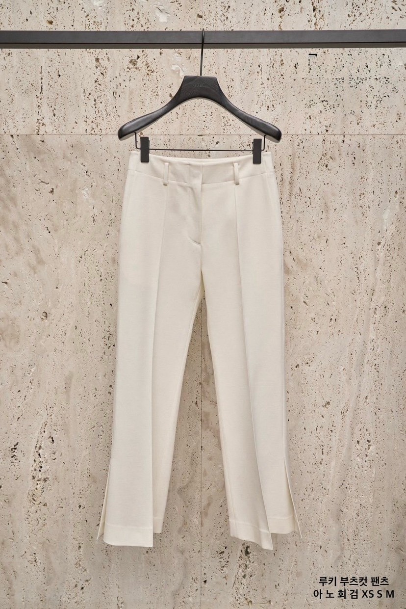 BLOSSOM韓國東大門代購女裝新品熱賣職業26春夏休閑褲喇叭BLOSSOM休閑褲圖色1