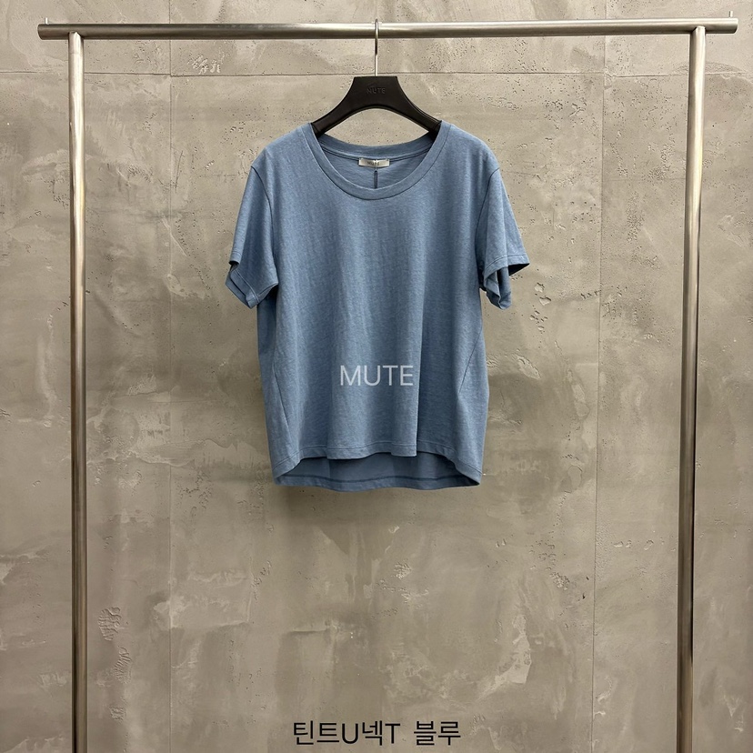 MUTE-P韓國直郵女士新品熱賣時尚26春夏休閑推薦人氣T恤MUTET恤圖色3