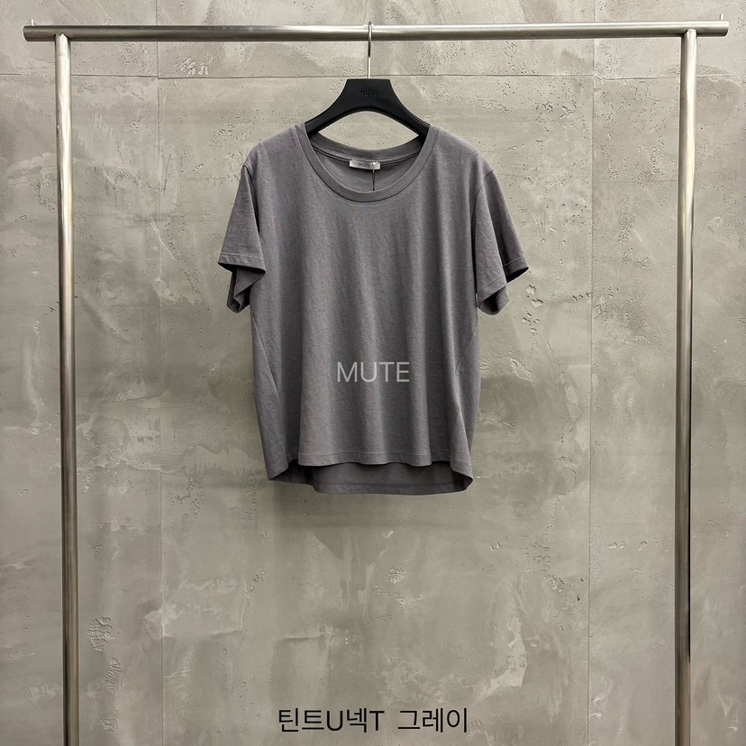 MUTE-P韓國直郵女士新品熱賣時尚26春夏休閑推薦人氣T恤MUTET恤圖色4