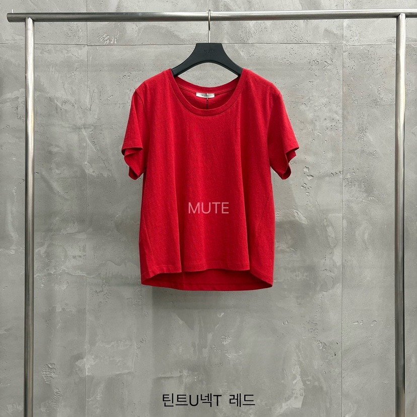 MUTE-P韓國直郵女士新品熱賣時尚26春夏休閑推薦人氣T恤MUTET恤圖色6