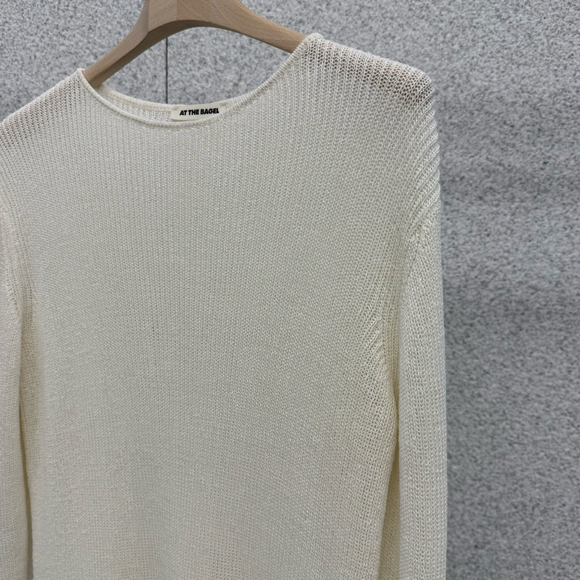 AT THE BAGEL韓國直郵實拍女士新品時尚推薦休閑針織衫AT THE BAGEL針織衫