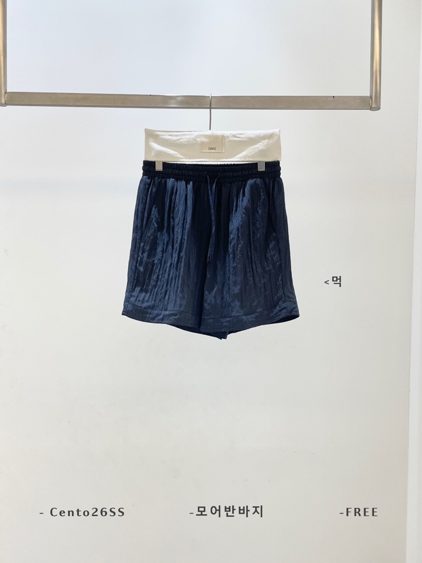 CENTO韓國東大門代購女士新品時尚職業推薦熱賣26春夏短褲CENTO短褲圖色4