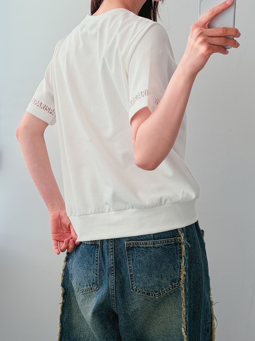 IAAN韓國直郵女士新品職業熱賣時尚人氣26春夏休閑T恤兔子iaAnT恤