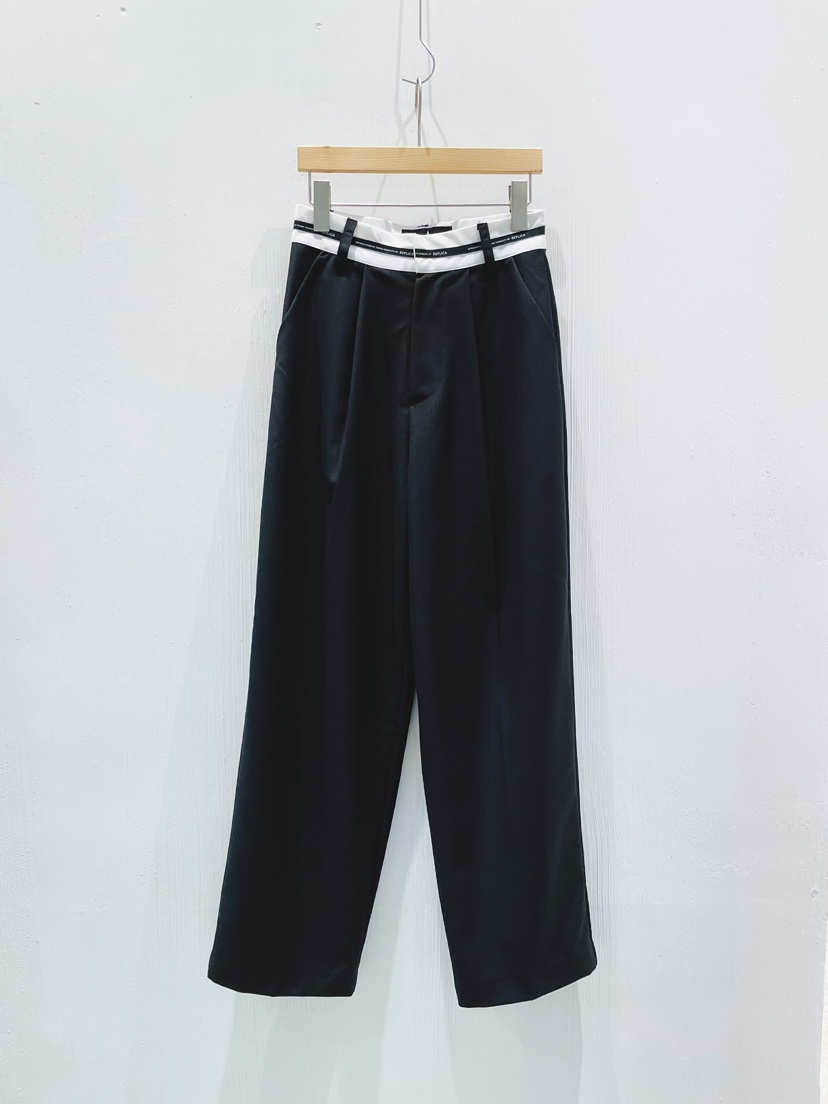 IAAN韓國直郵實拍女裝新款休閑推薦時尚職業26春夏休閑褲iaAn休閑褲圖色1