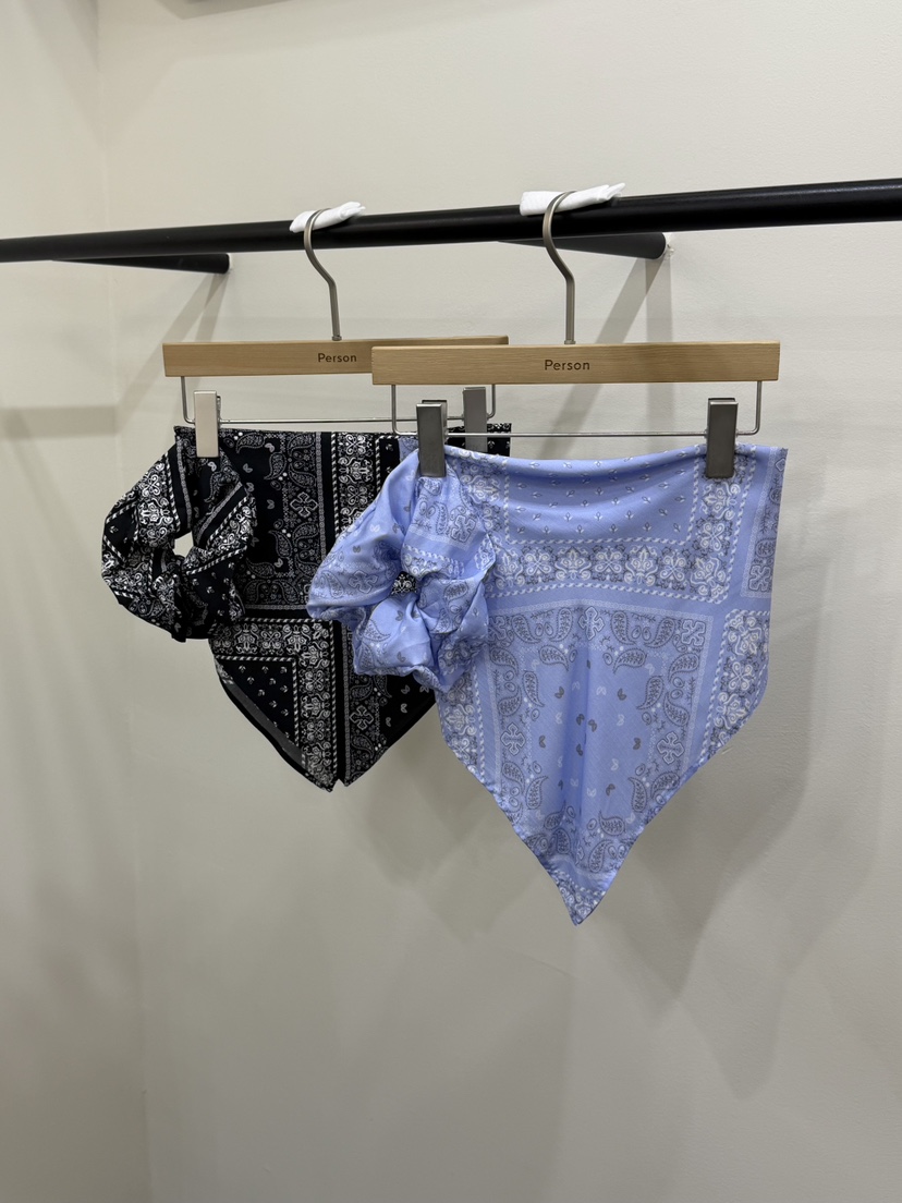 PERSON韓國直郵實拍女裝新款休閑26春夏職業時尚套裝圍巾PERSON套裝