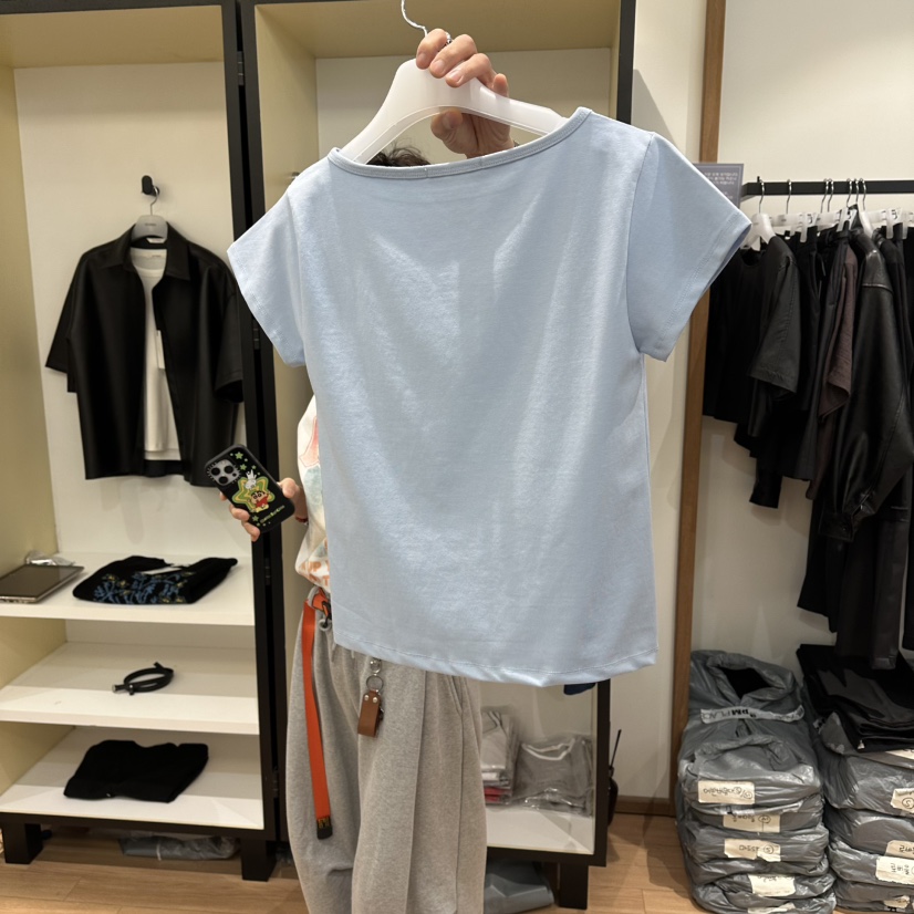 MUYBIEN韓國東大門直郵女士新款人氣時尚休閑職業熱賣T恤MUYBIENT恤