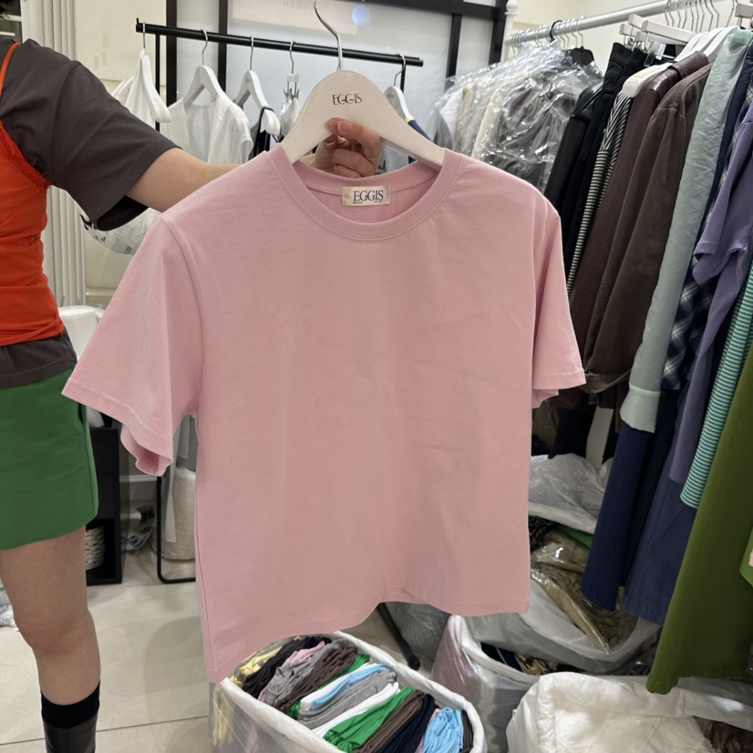 EGG IS韓國東大門代購女士新款熱賣職業26春夏休閑時尚T恤EGG IST恤圖色2