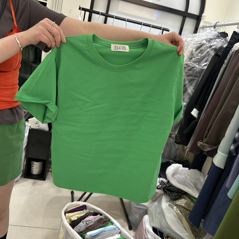 EGG IS韓國東大門代購女士新款熱賣職業26春夏休閑時尚T恤EGG IST恤圖色5
