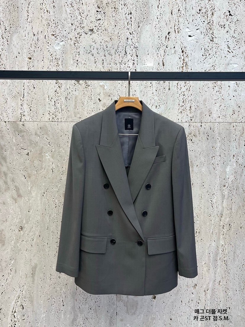 BLOSSOM韓國東大門代購女裝新品推薦職業人氣休閑夾克雙層BLOSSOM夾克圖色1